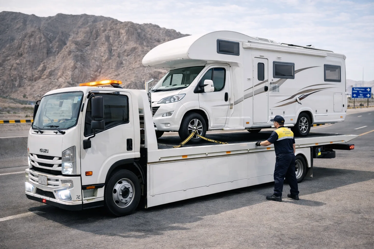 نقل سيارة بين نقطتين داخل الشارقة - تنظيم استلام وتسليم